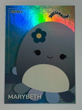 🐙 [5/$20] 2025 PANINI SQUISHMALLOWS SERIES 2 MARYBETH HOLO TRADING CARD #61 🐙